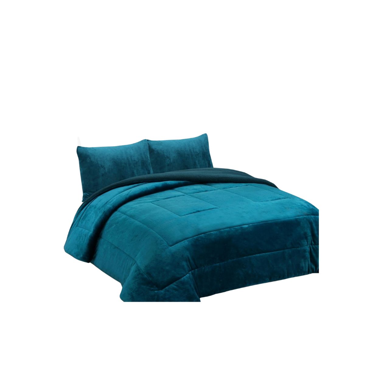 GENERICO - Cobertor Plush Liso Invierno Super King Chiporro