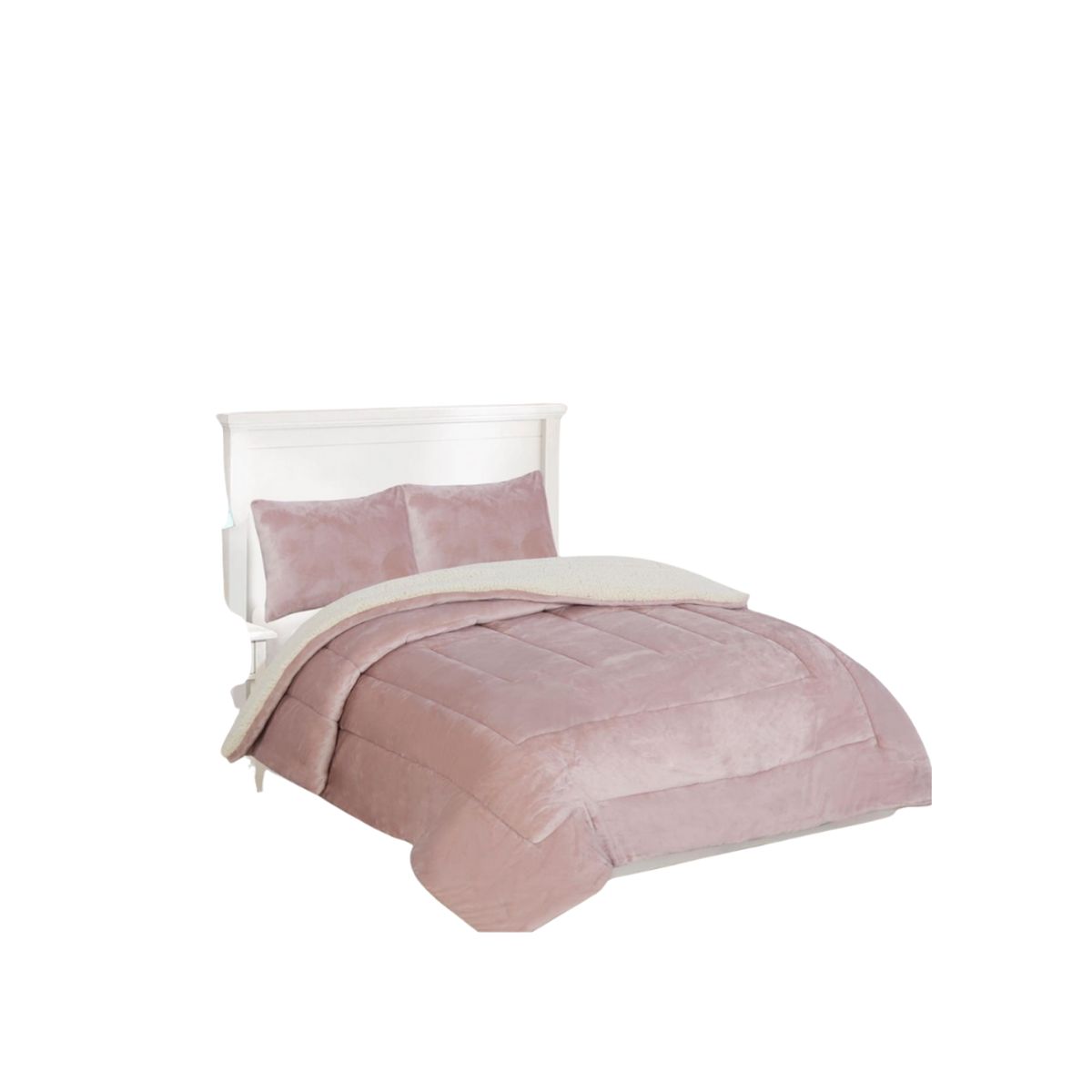 GENERICO - Cobertor Plush Liso Invierno Super King Chiporro