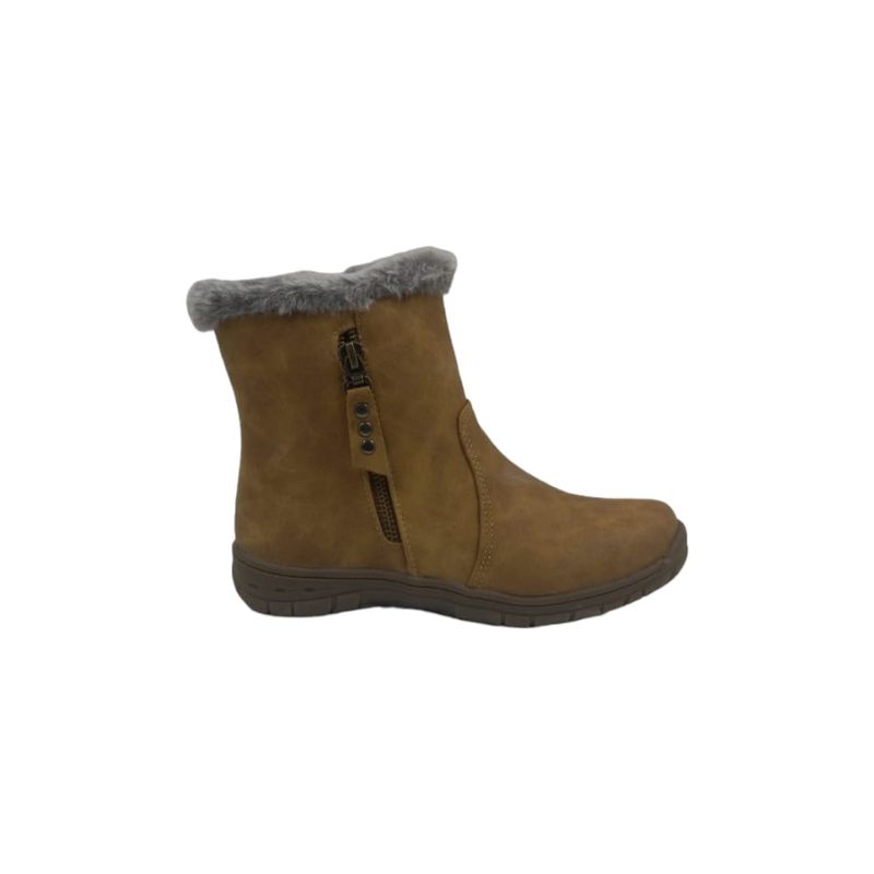 HERIEL - Botín Camel Chiporro Mujer