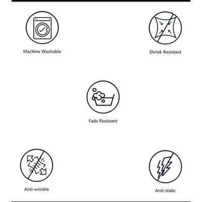 Imagen 2 del producto Cubrecama de Invierno Plush con Chiporro 1,5 plaza Negro