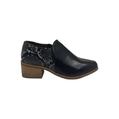 HERIEL - Zapato Negro Charol Mujer