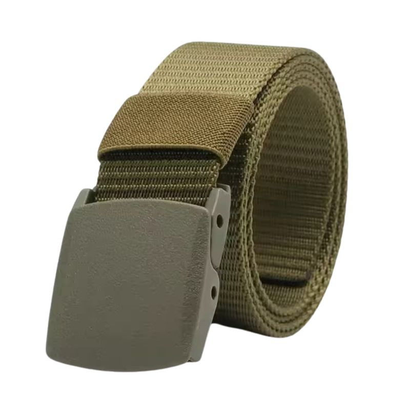 EKOL TACTICA MILITAR - Cinturón Nylon Lona Táctico Ajustable Hebilla De Plástico