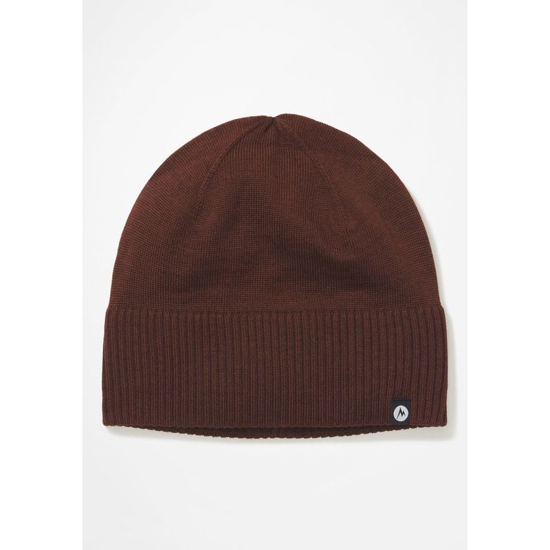 MARMOT - Gorro Unisex Merino Beanie Café Marmot