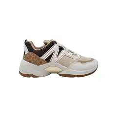 HERIEL - Zapatilla Beige Plataforma Mujer