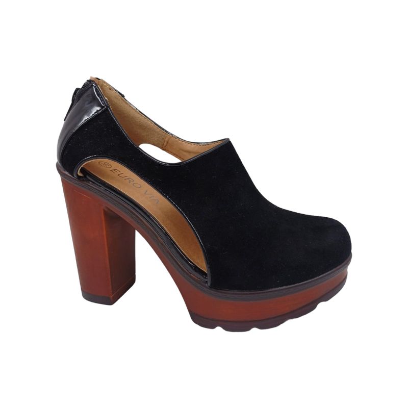 HERIEL - Botin Negro Taco Mujer