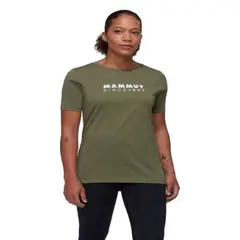 MAMMUT - Polera Mujer Core Logo Verde
