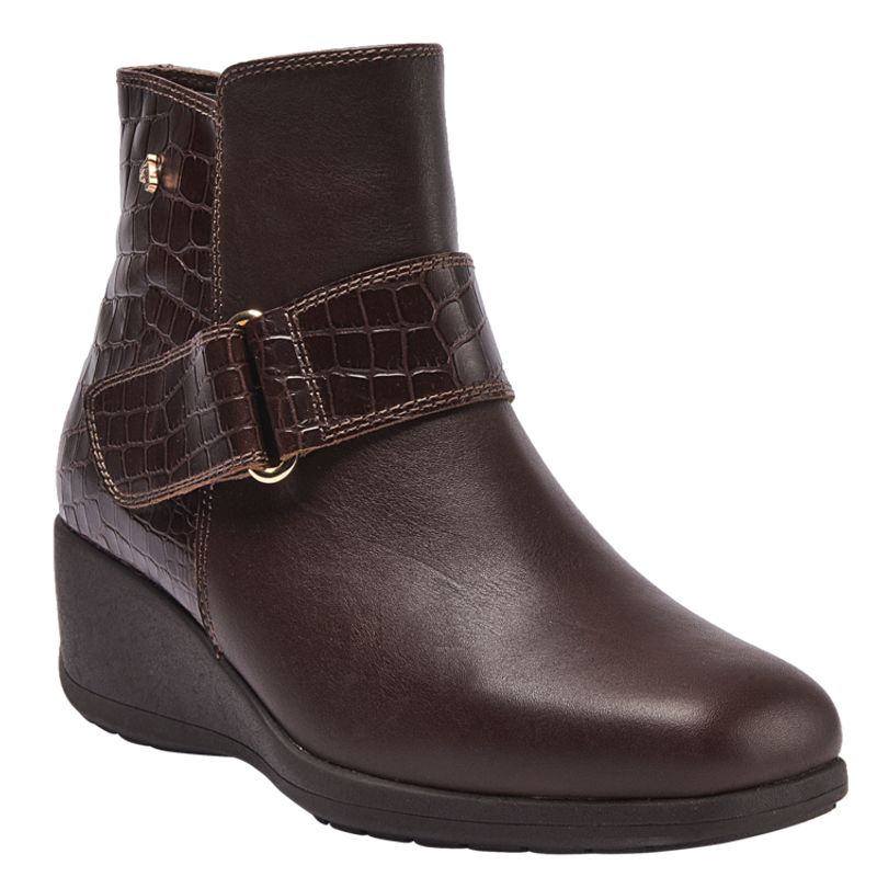 16 HRS - Botin Casual Mujer Marrón 16 Hrs