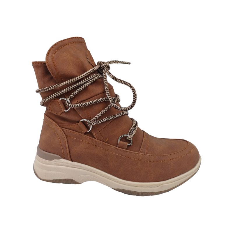 HERIEL - Bota Café Plataforma Mujer