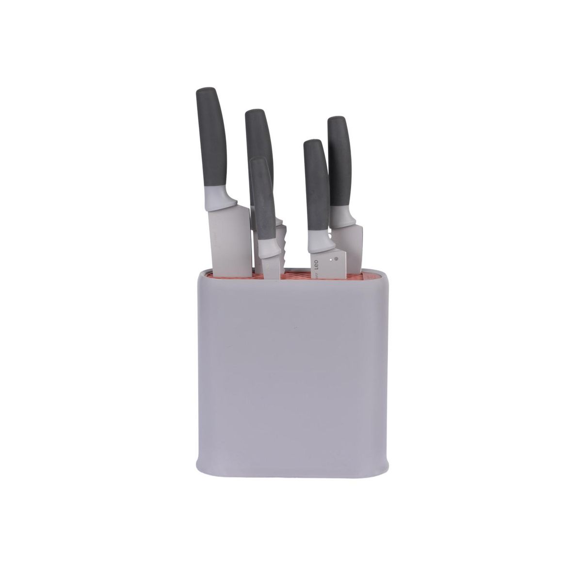 BERGHOFF - Taco De Cuchillos 6 Pcs Gris Leo Berghoff