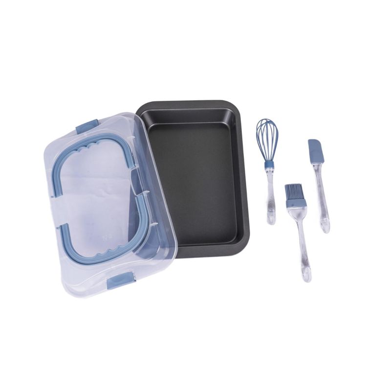DAY - Molde Repostero Tapa y 3 Accesorios 24x35x4 cm DAY