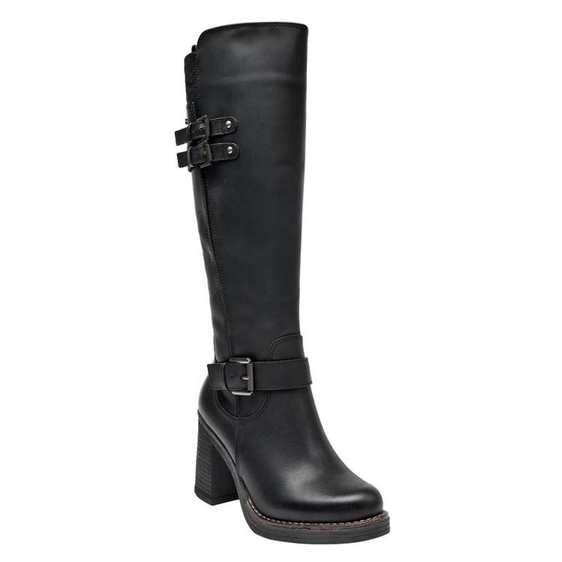 POLLINI - Bota Casual Mujer Negro Pollini