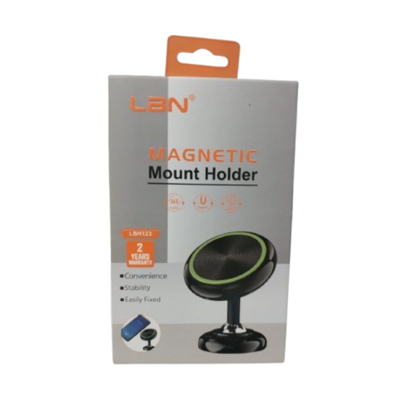 LBN - SOPORTE PORTA CELULAR PARA VEHICULOS LBN LBH123 NEGRO