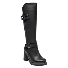 POLLINI - Bota Casual Mujer Gris oscuro