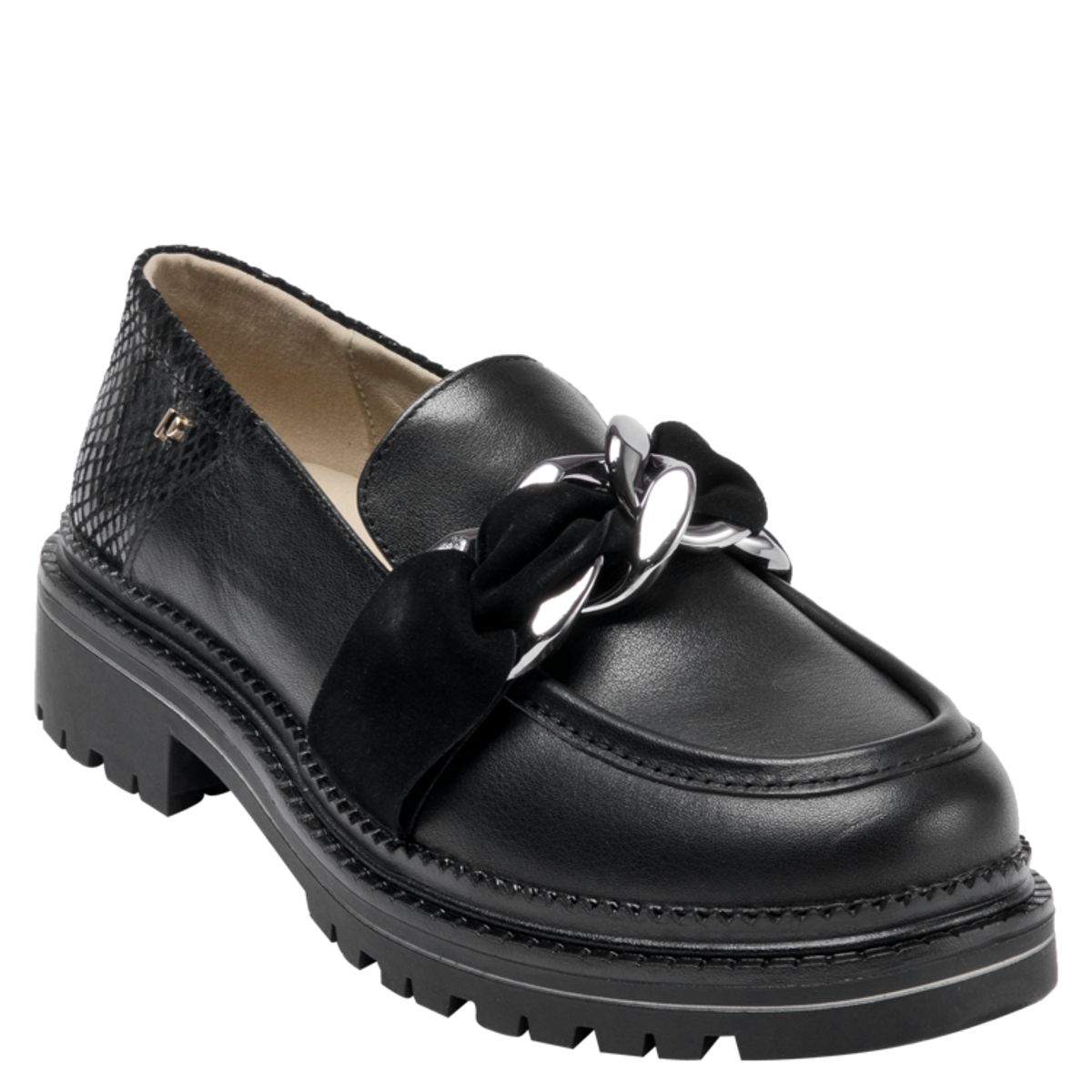 POLLINI - Zapato Casual Mujer Negro Pollini