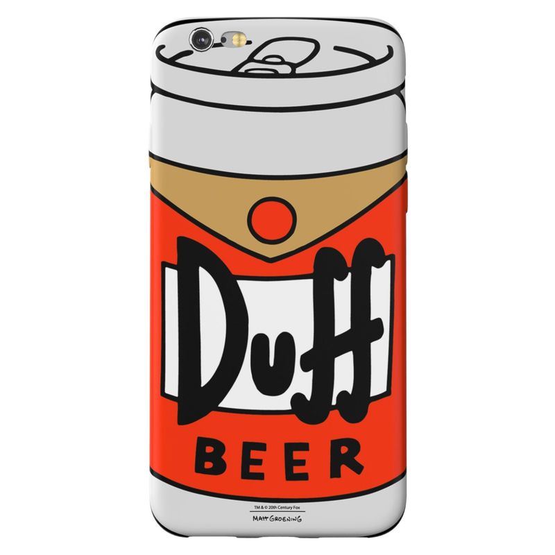 LOS SIMPSONS - Carcasa iPhone 6 Simpson Soft Duff