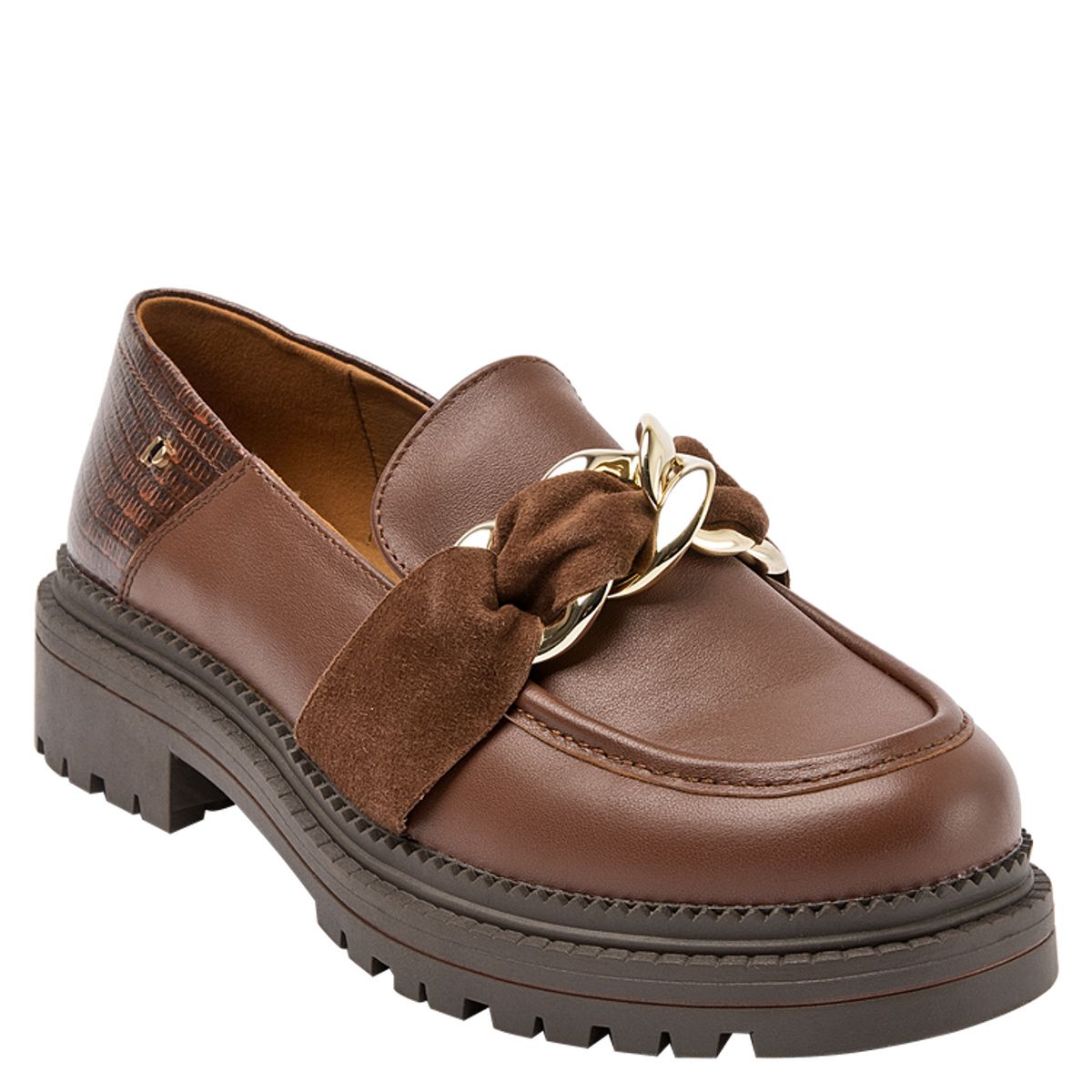 POLLINI - Zapato Casual Mujer Marrón Pollini