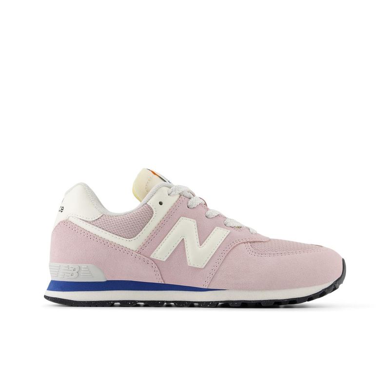 NEW BALANCE - Zapatillas Urbanas Niña New Balance 574 Rosada/Blanca