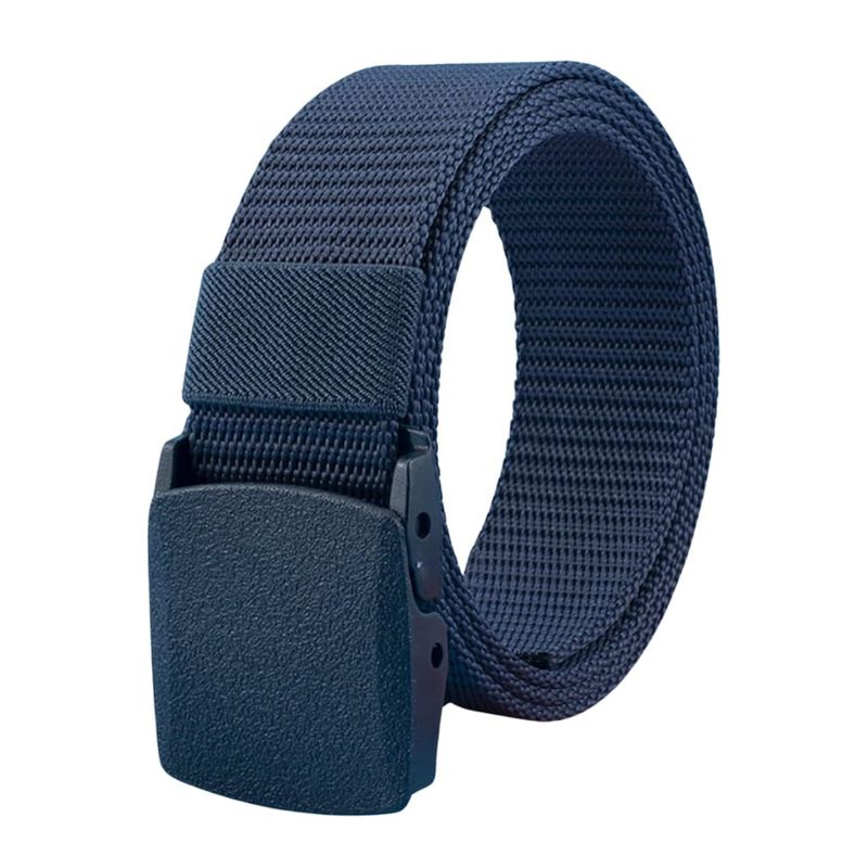 EKOL TACTICA MILITAR - Cinturón Nylon Lona Táctico Ajustable Hebilla De Plastico