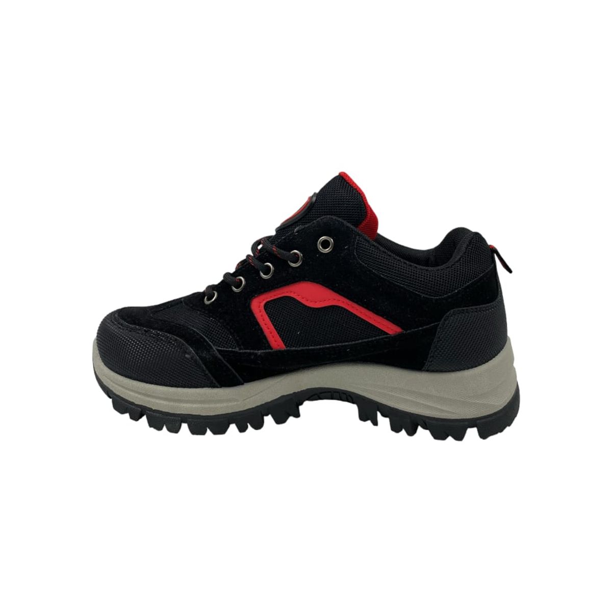 HERIEL - Zapatilla Outdoor Negra Plataforma Hombre