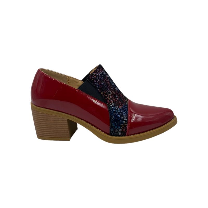 HERIEL - Zapato Rojo Charol Mujer