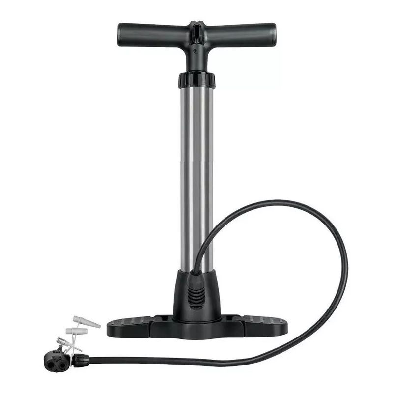 GENERICO - Mini bombín manual 80 PSI para bicicleta, juegos de pelota..