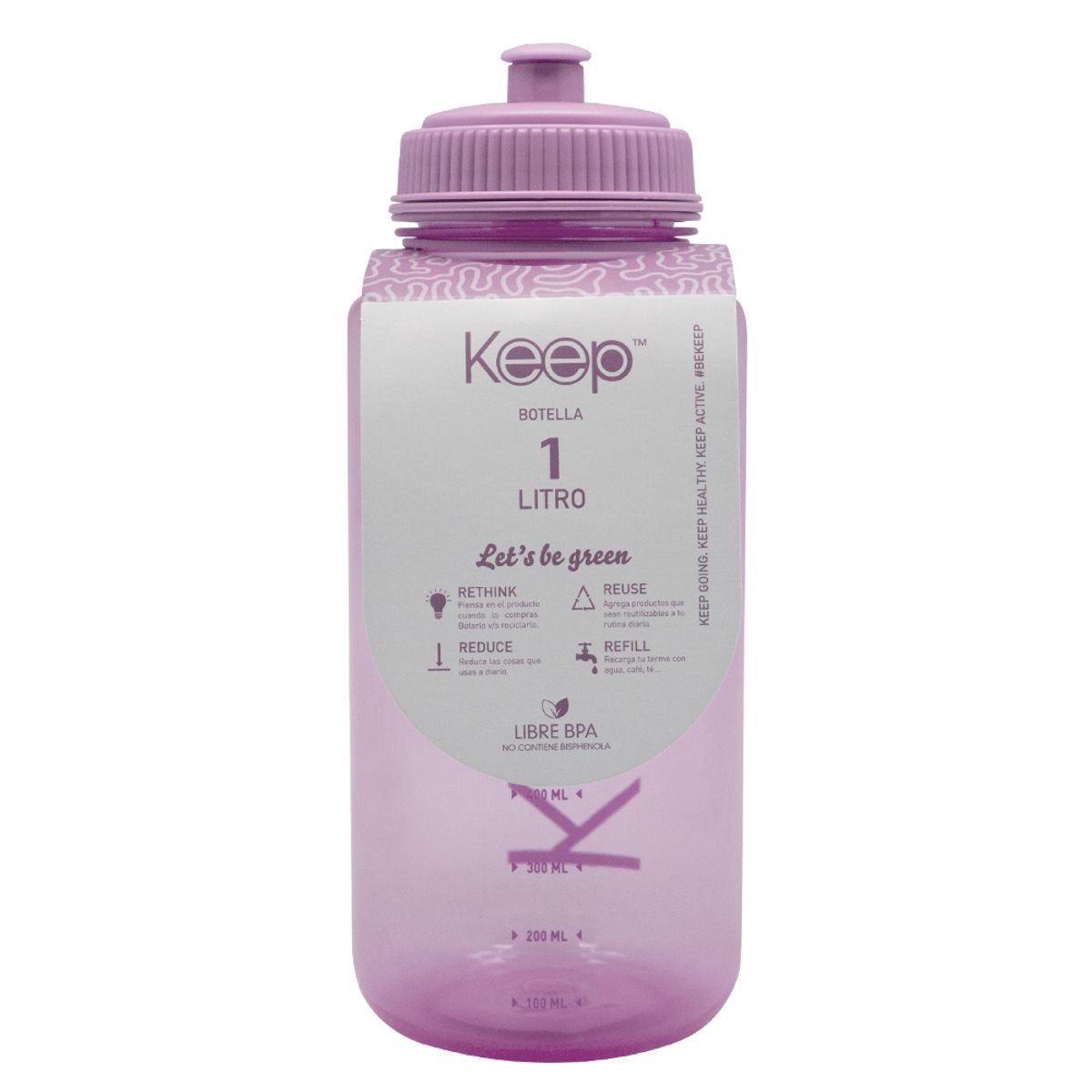 KEEP - Botella 1Lt Keep - LILA
