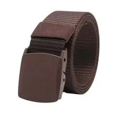 EKOL TACTICA MILITAR - Cinturón Nylon Lona Táctico Ajustable Hebilla De Plastico