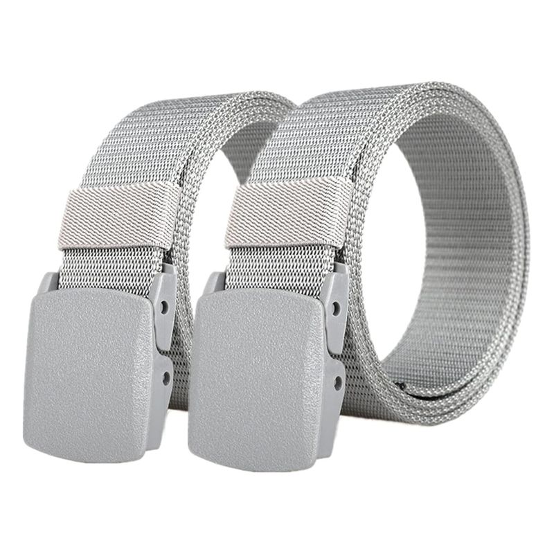 EKOL TACTICA MILITAR - Cinturón Nylon Lona Táctico Ajustable Hebilla De Plastico