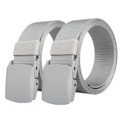 EKOL TACTICA MILITAR - Cinturón Nylon Lona Táctico Ajustable Hebilla De Plastico