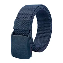 EKOL TACTICA MILITAR - Cinturón Nylon Lona Táctico Ajustable Hebilla De Plastico