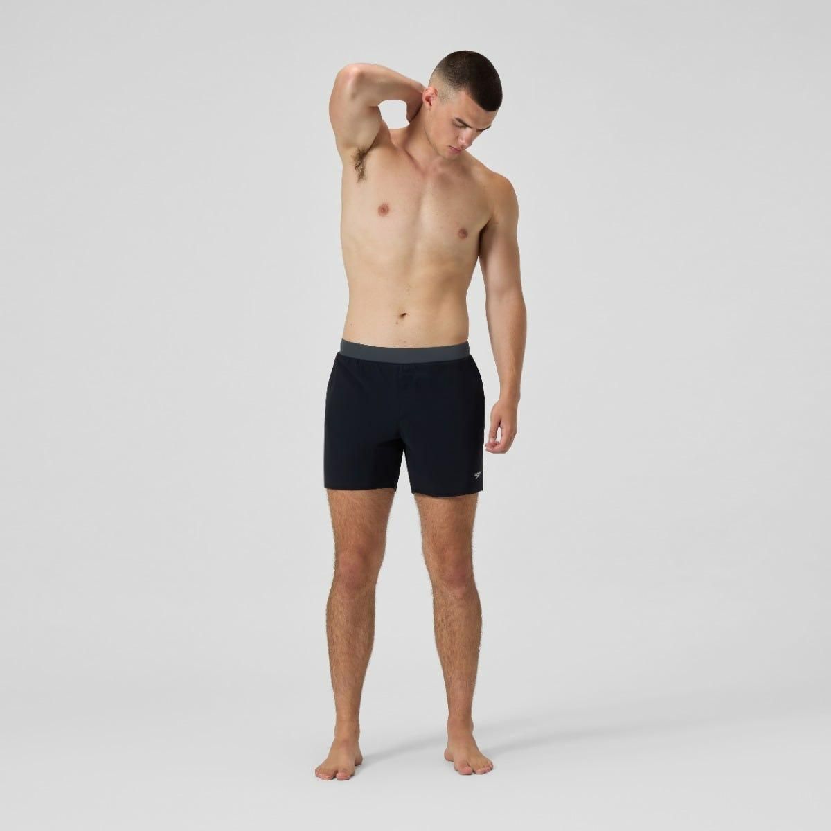 SPEEDO - Traje Baño Hombre Speedo Solid Flex Volley 16" Negro