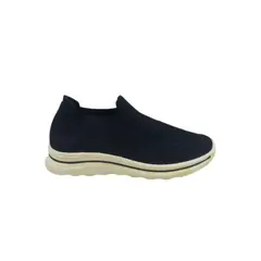 HERIEL - Zapatilla Negra Textil Mujer