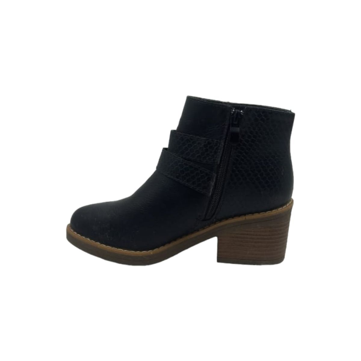 HERIEL - Botín Negro Taco Mujer