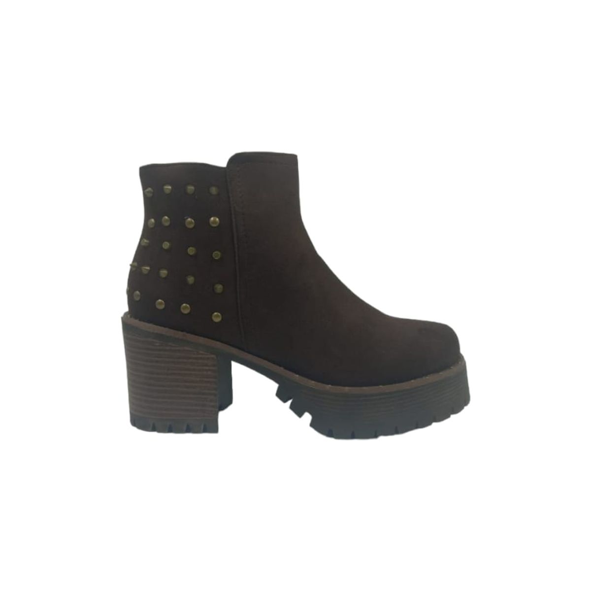 HERIEL - Botin Café Plataforma Mujer
