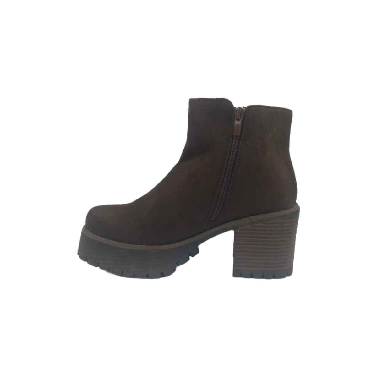 HERIEL - Botin Café Plataforma Mujer