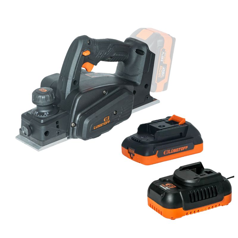 LUSQTOFF - Cepillo Inalámbrico Lusqtoff Brushless De Mano CarBat 2 Ah