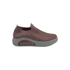 HERIEL - Zapatilla Rosa Textil Mujer