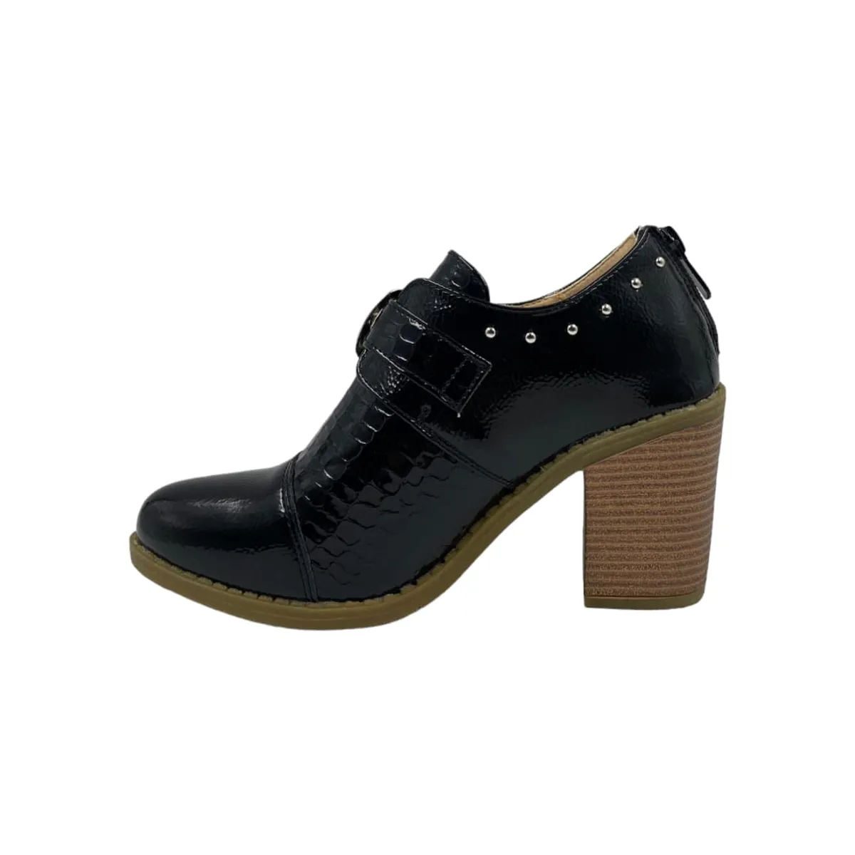 HERIEL - Botín Negro Taco Mujer