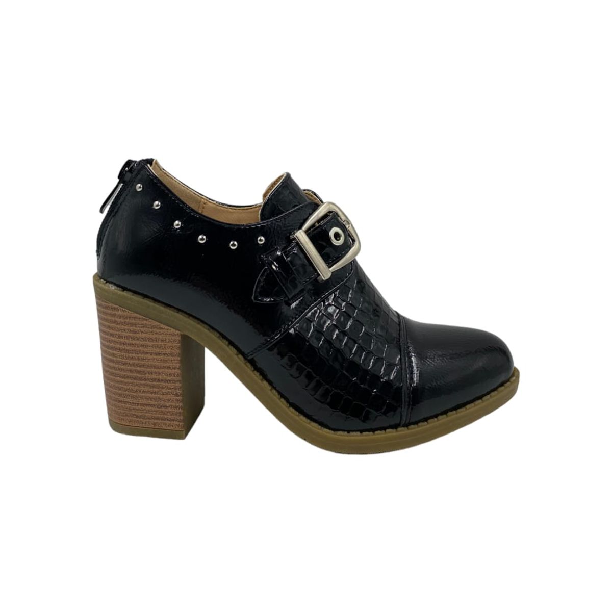 HERIEL - Botín Negro Taco Mujer