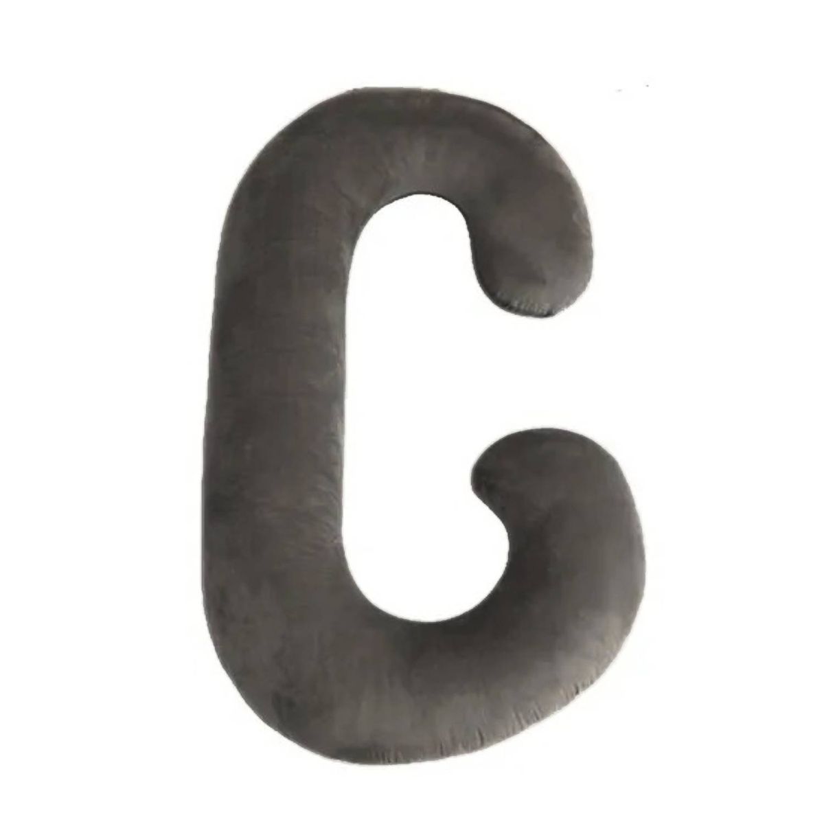 BABYLUNA - Cojín Almohada Maternal con Funda Extra Suave Gris Oscuro