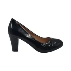 HERIEL - Zapato Negro Taco Charol
