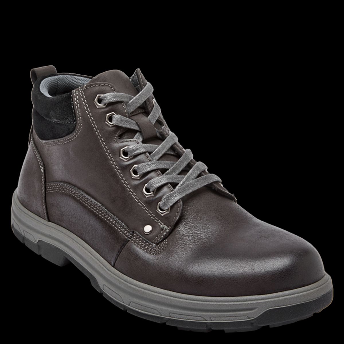 PLUMA - Botin Casual Hombre Gris Pluma