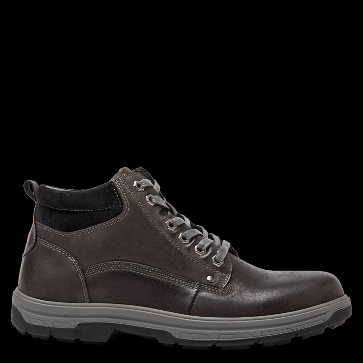 PLUMA - Botin Casual Hombre Gris Pluma
