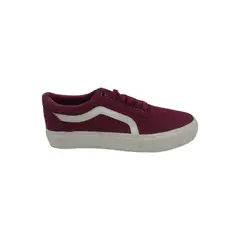HERIEL - Zapatilla Burdeos Plataforma Hombre