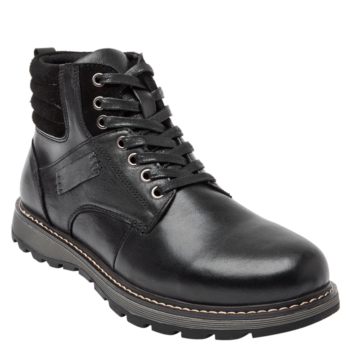PLUMA - Botin Casual Hombre Negro Pluma