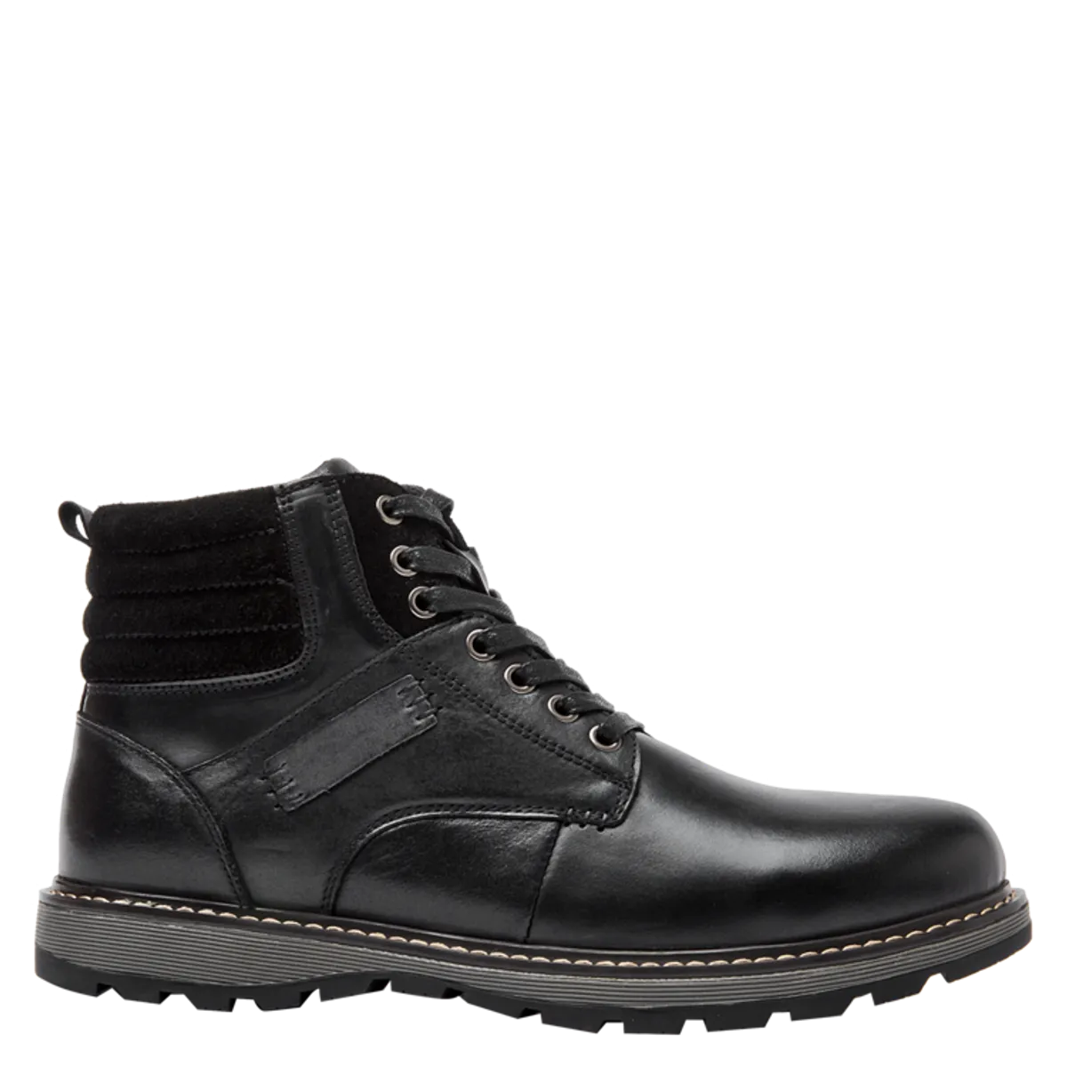 PLUMA - Botin Casual Hombre Negro Pluma