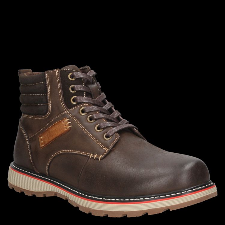 Botin Casual Hombre Marrón oscuro