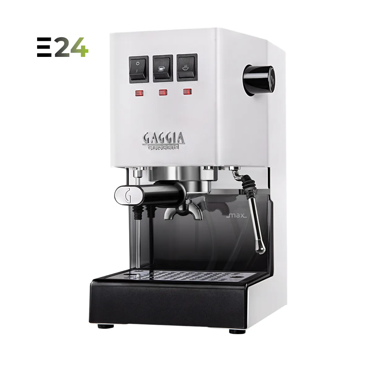 GAGGIA - Cafetera Espresso - Classic Pro E24 Color Vibes - Blanco