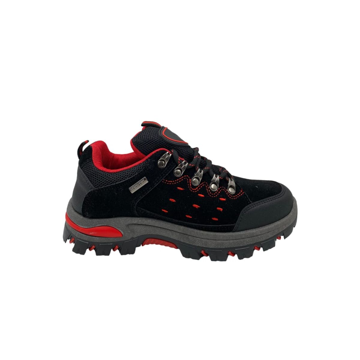 HERIEL - Zapatilla Negra Outdoor Mujer