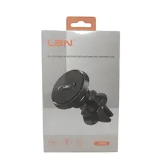 LBN - SOPORTE PORTA CELULAR PARA VEHICULOS LBH368 NEGRO.